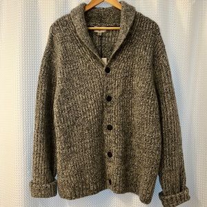 GoodFellow cardigan size large gray button-down